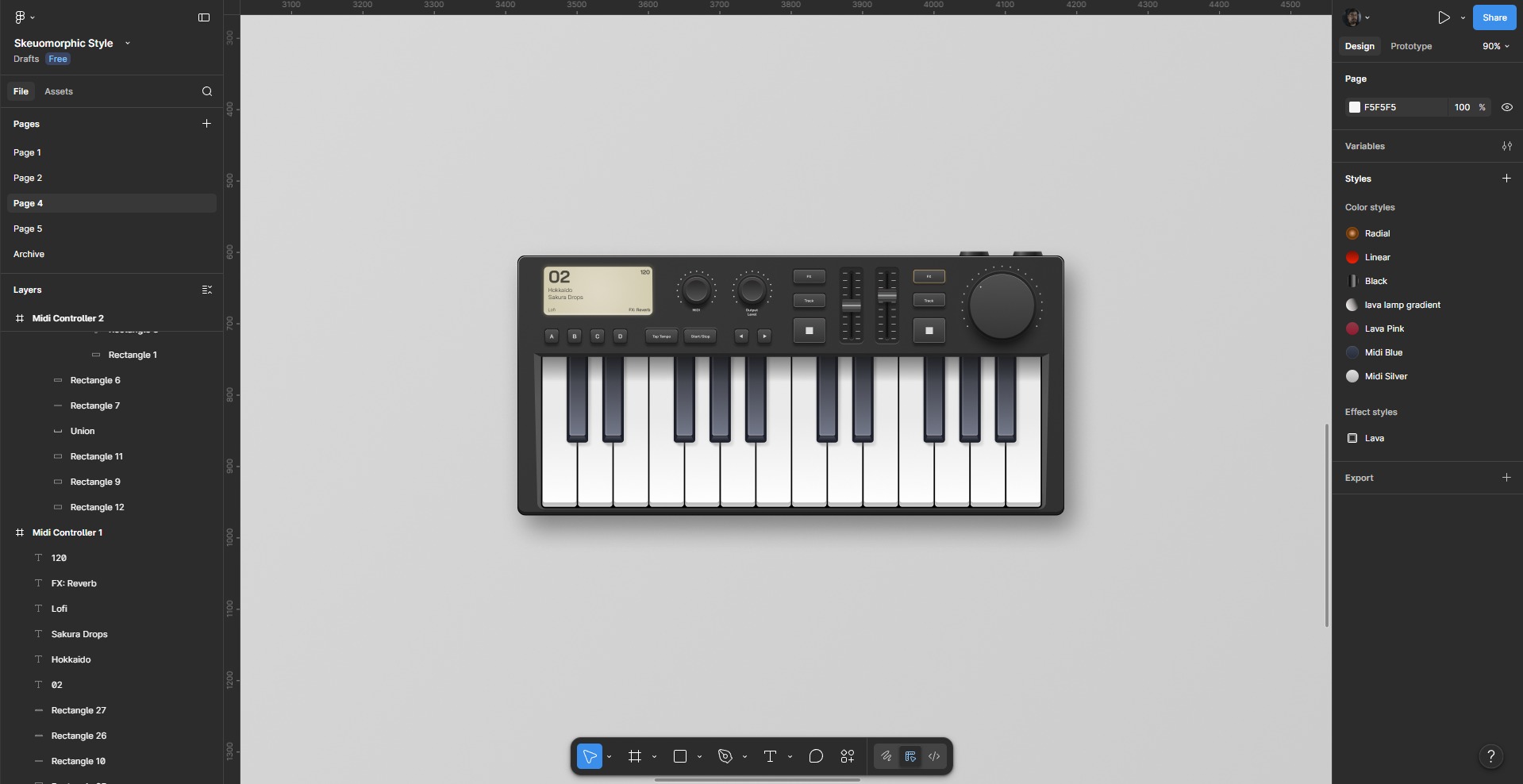 Midi Controller Skeuomorphic Image 4