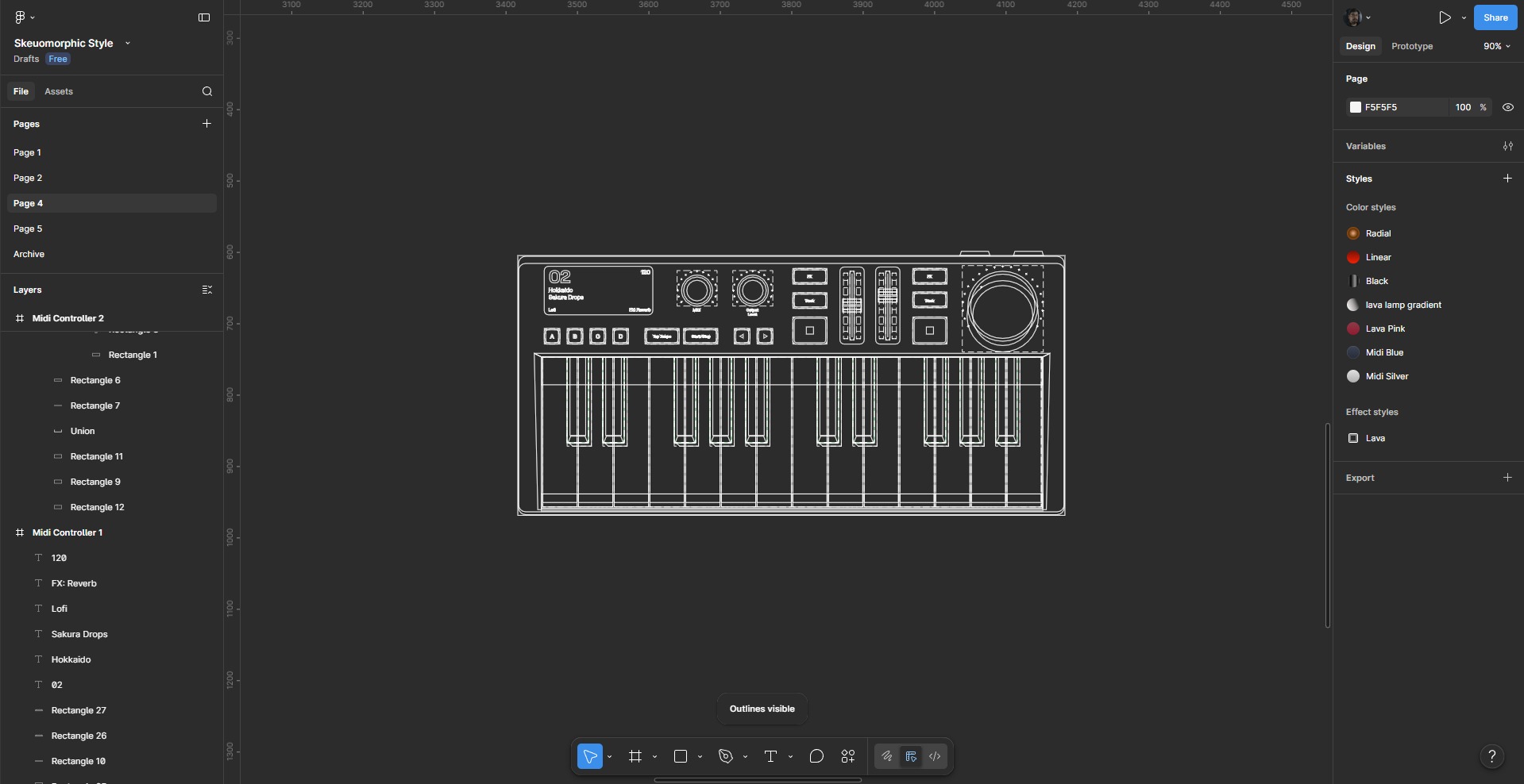 Midi Controller Skeuomorphic Image 5