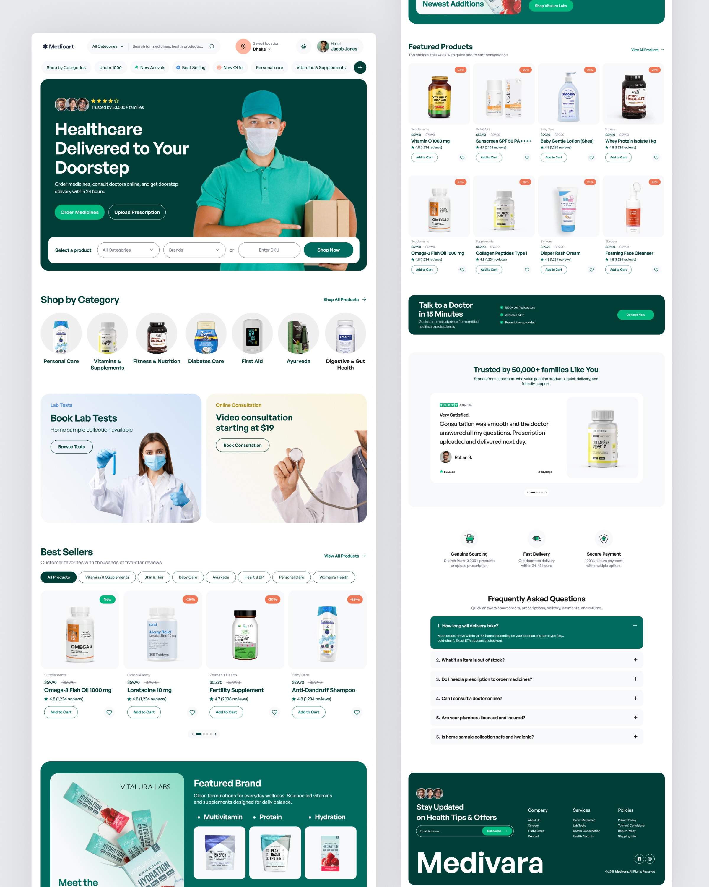 Pharma: Online Pharmacy Website Image 0