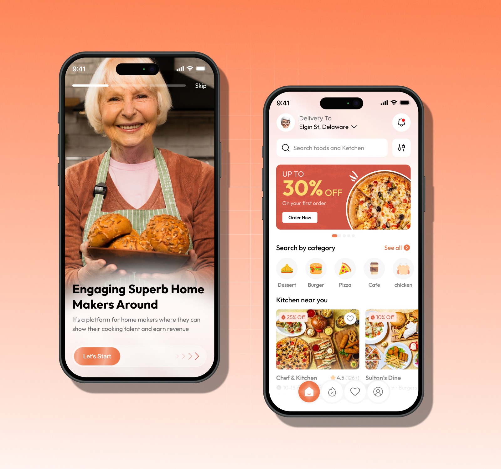 Yumzi - Food App | Mobile UI Design Image 0