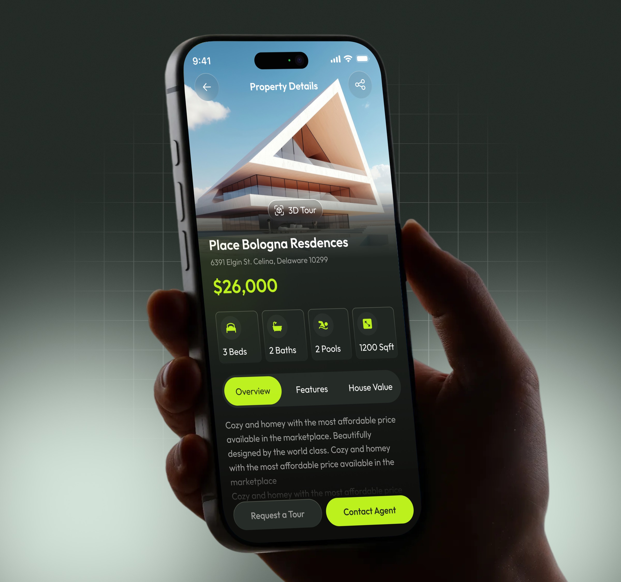 Real Estate Mobile App UI – Property Finder Image 0