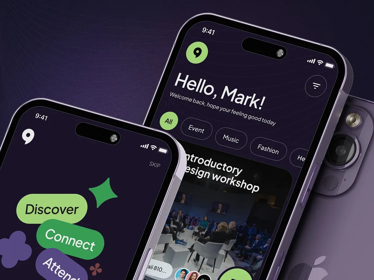 9Events: Mobile App UI | Orbix Studio Image 1