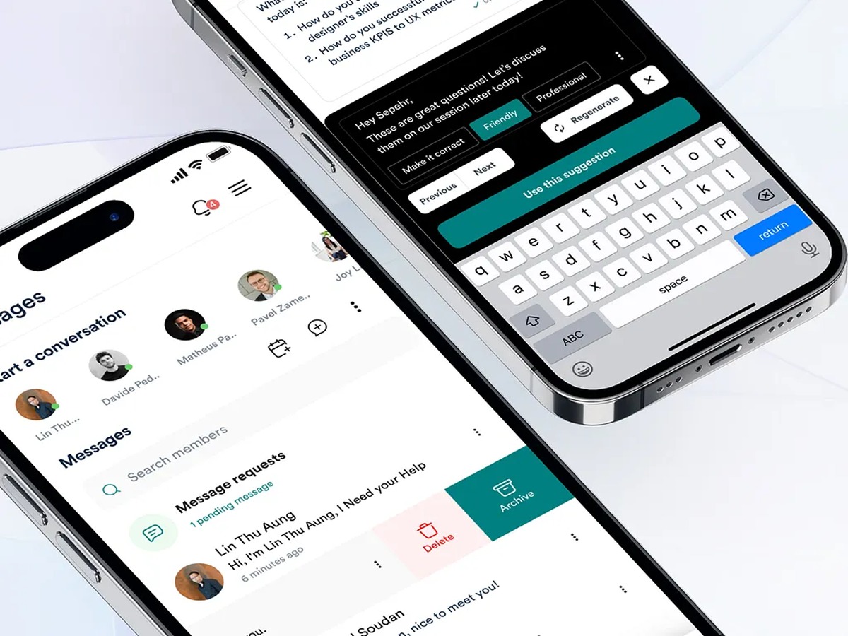 ADPlist: Redesign | AI Integrate Chat Flow UI | Orbix Studio Image 0
