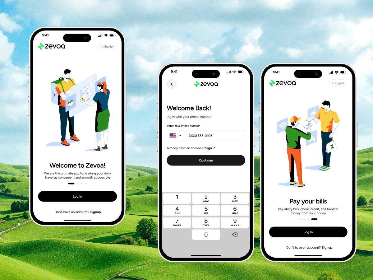 ZEVOA - Mobile App Design | Orbix Studio Image 1