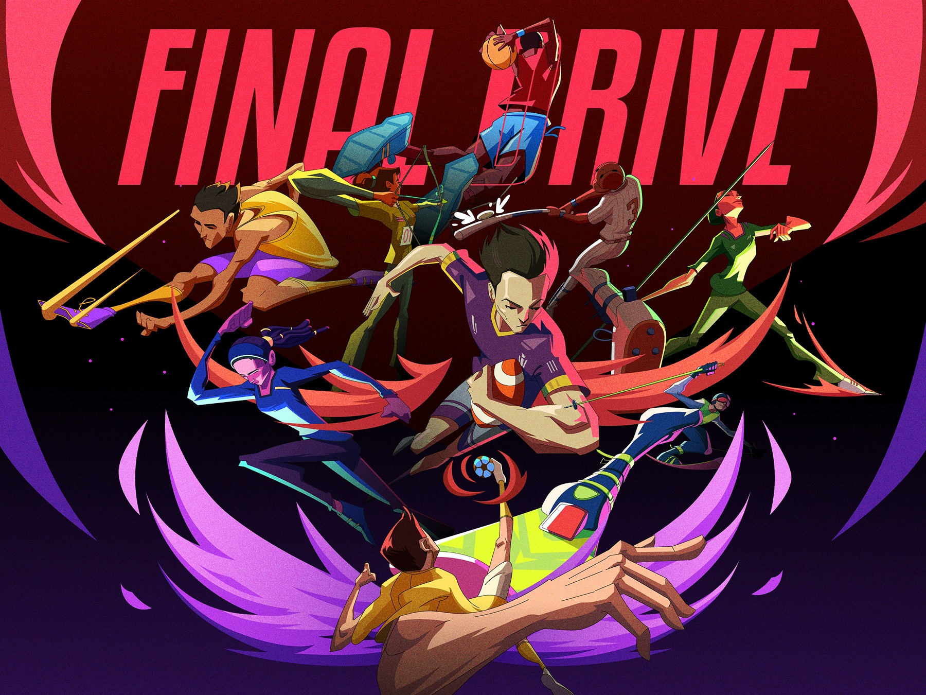 Final Drive | Sportsman | Orbix Studio | Illustration