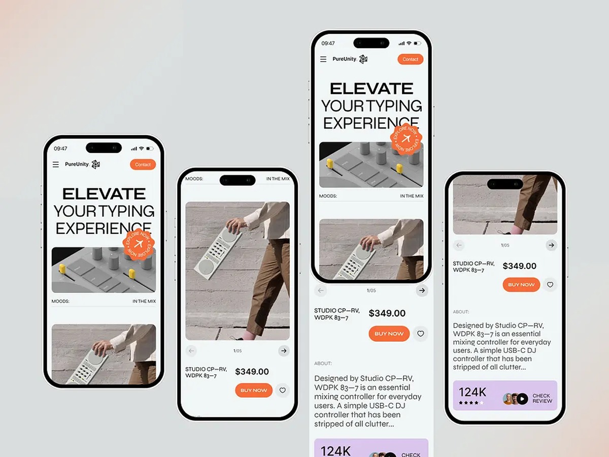 PureUnity - Ecommerce Website | Orbix Studio Image 0