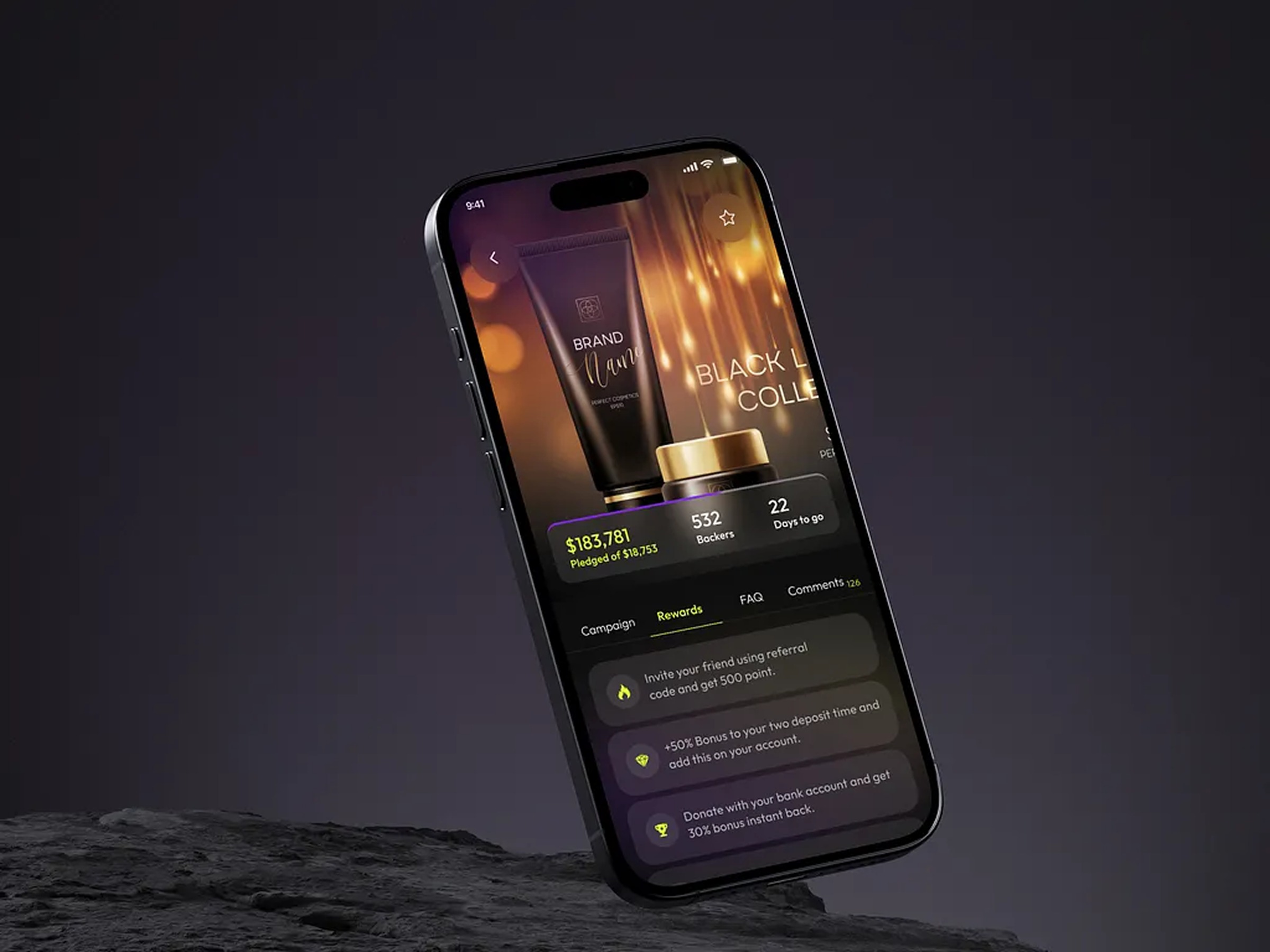 GiveHub - Mobile App Invest Flow | UI Design | Orbix Studio