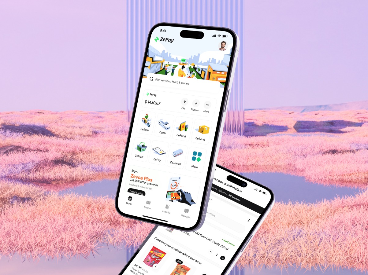 ZePay - Mobile App Design | Orbix Studio Image 1