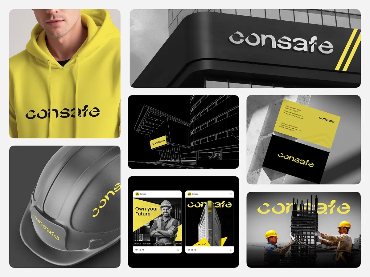 Consafe | Construction Branding | Case study | Orbix Studio
