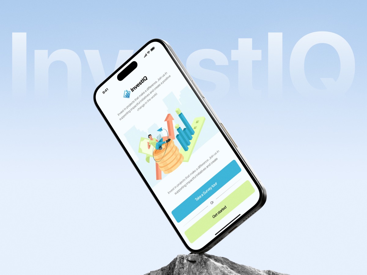 Smart Investment Mobile App UI Design Image 0