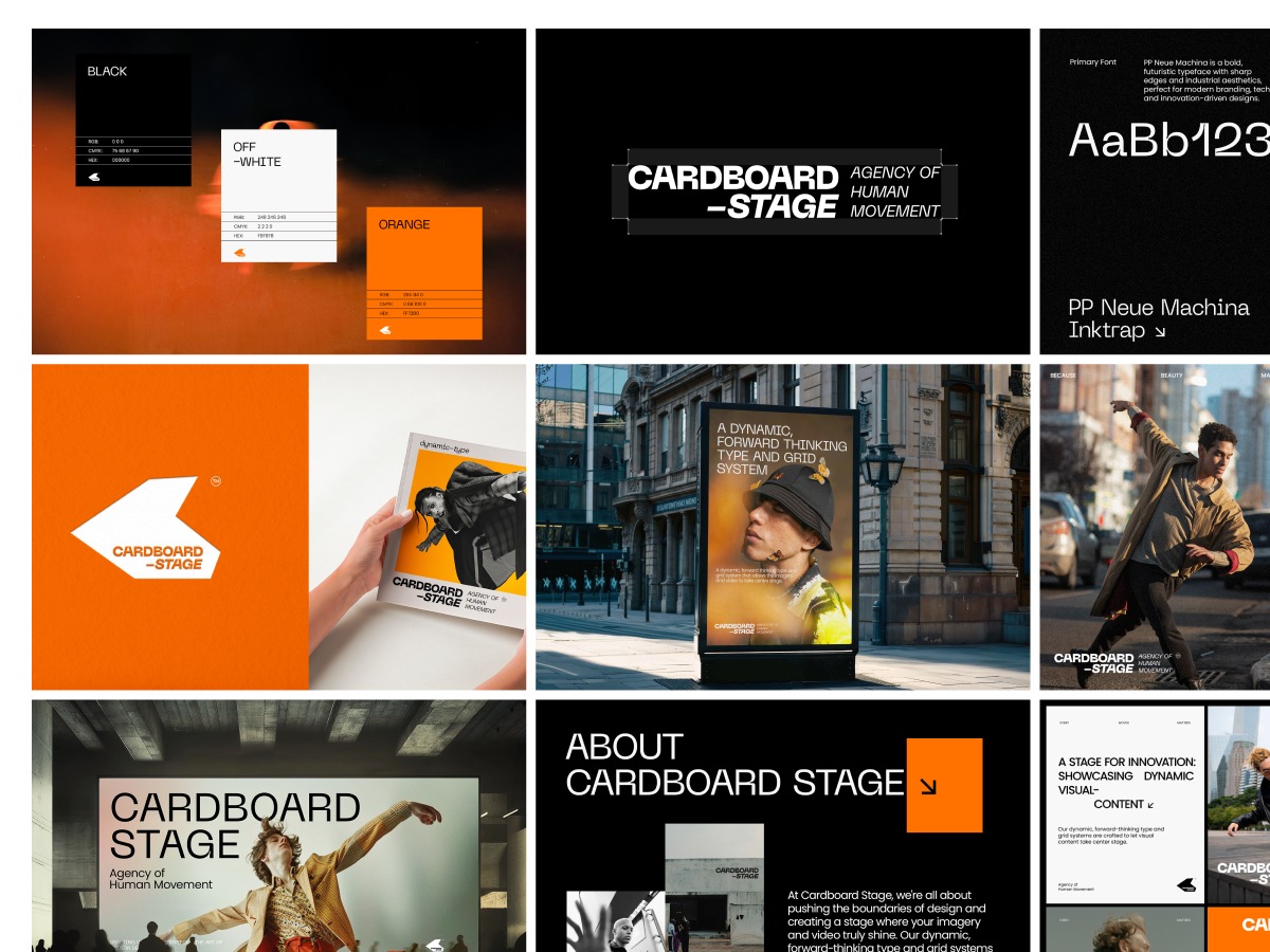 Premium Fashion Branding | Cardboard Stage