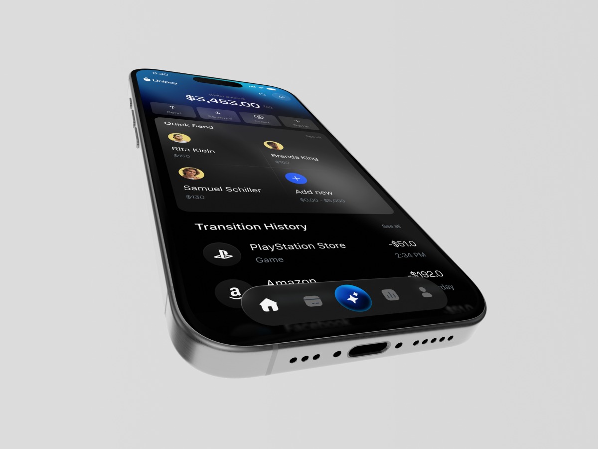 Unipay - Smart Wallet Mobile App  Unipay
