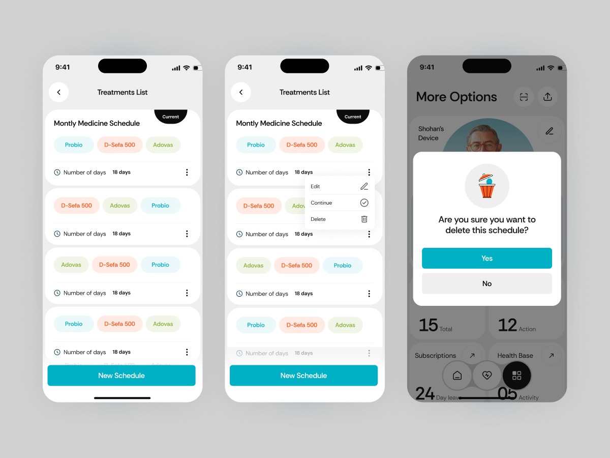 Healthcare Mobile App - WellNest