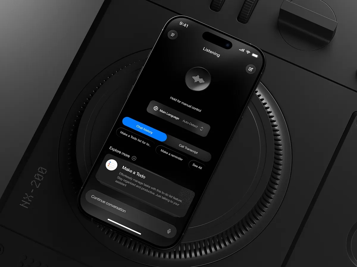 Smart AI Reminder App | CoreAssist App Design