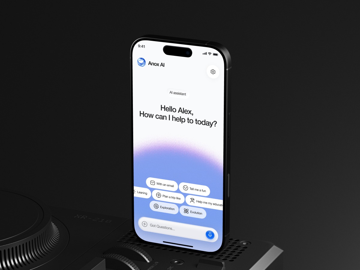 Anox AI - Creative Assistant Mobile App Image 0