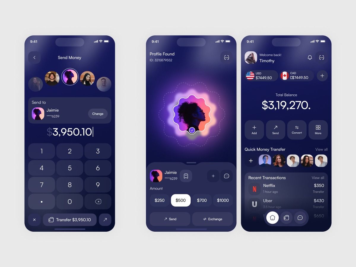 Fintech mobile app Image 2