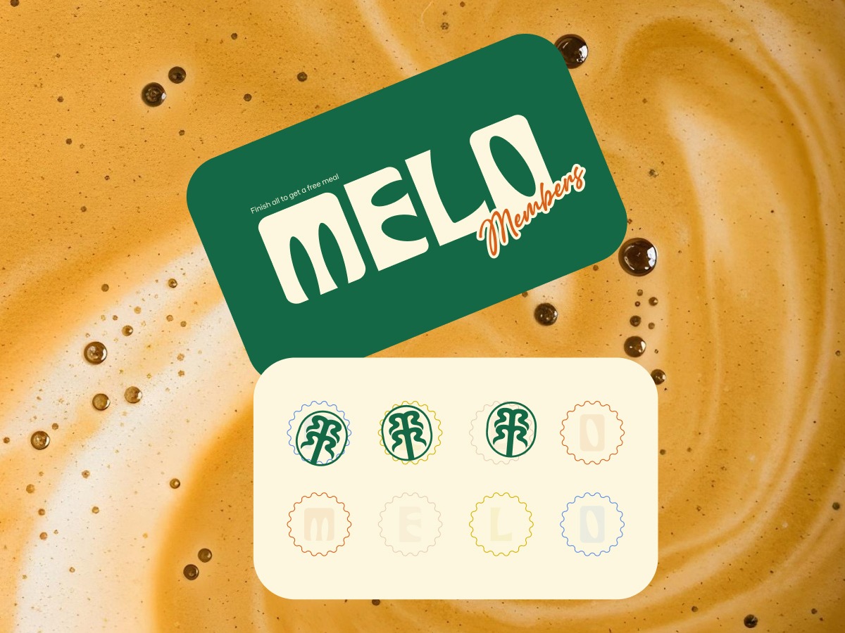 Melo - Modern Retro Coffee Shop Branding with Earthy Aesthetic Image 0