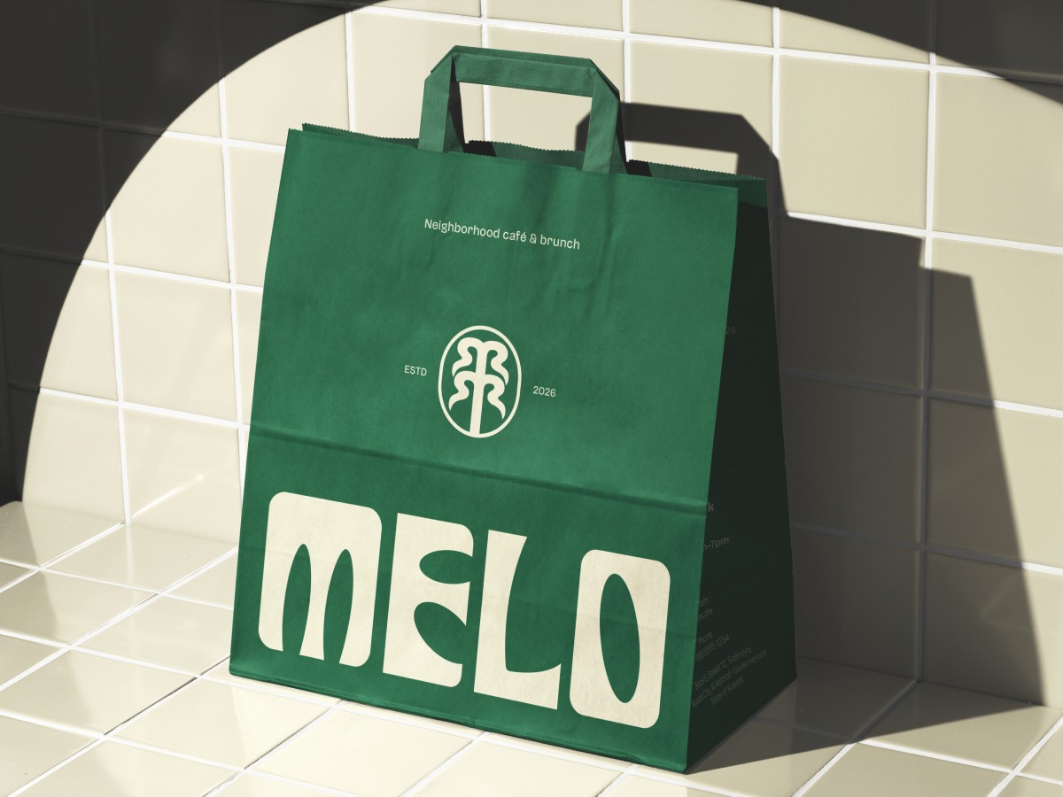 Melo - Modern Retro Coffee Shop Branding with Earthy Aesthetic Image 3