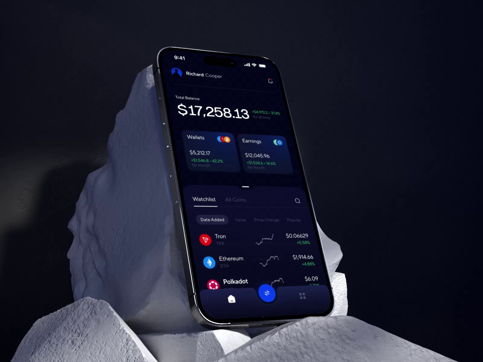 Abyss — Crypto Exchange Mobile App by Shakuro