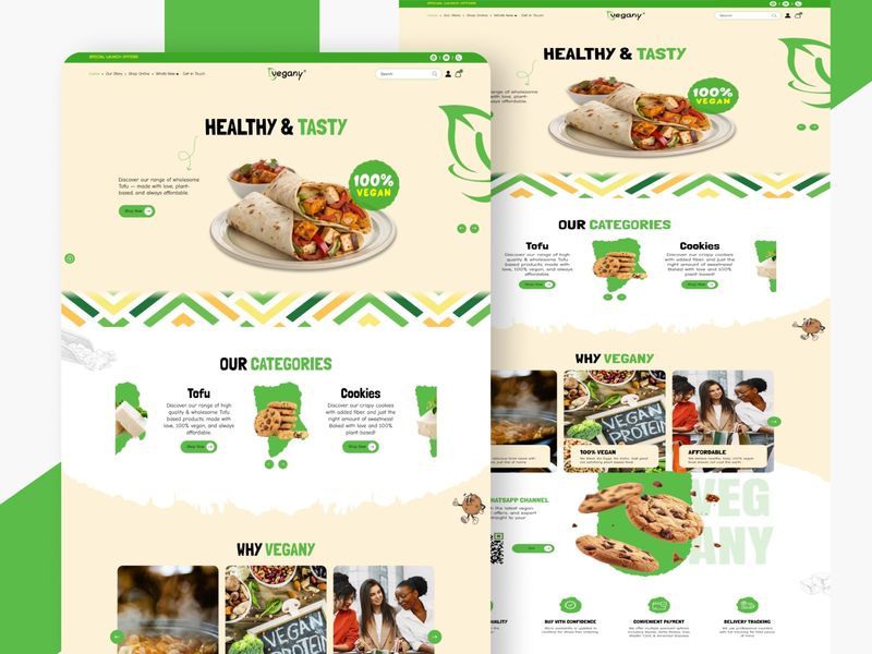 Organic Motion: A Vibrant Approach to Vegan eCommerce