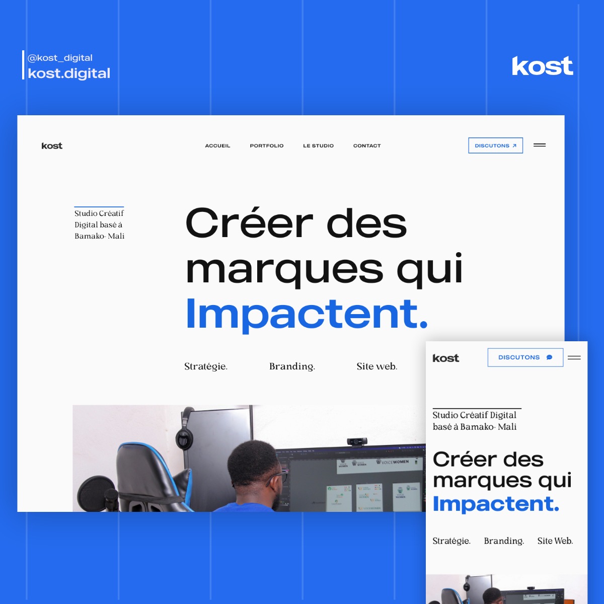 Kost Digital | Studio Créatif Digital - Branding & Prdoduits Digitaux