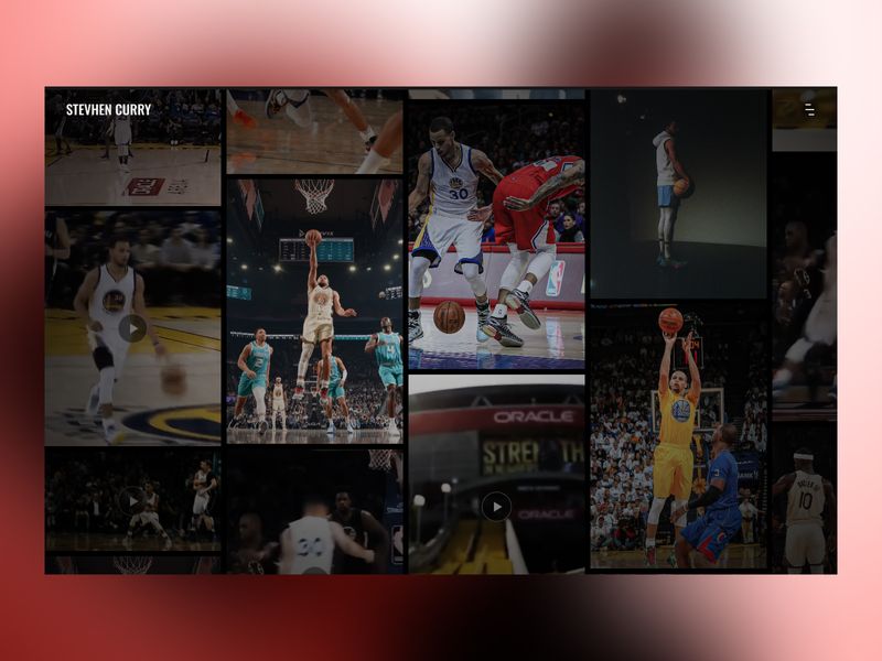 STEVHEN CURRY Basketball Athlete Framer Template by DiverseKit