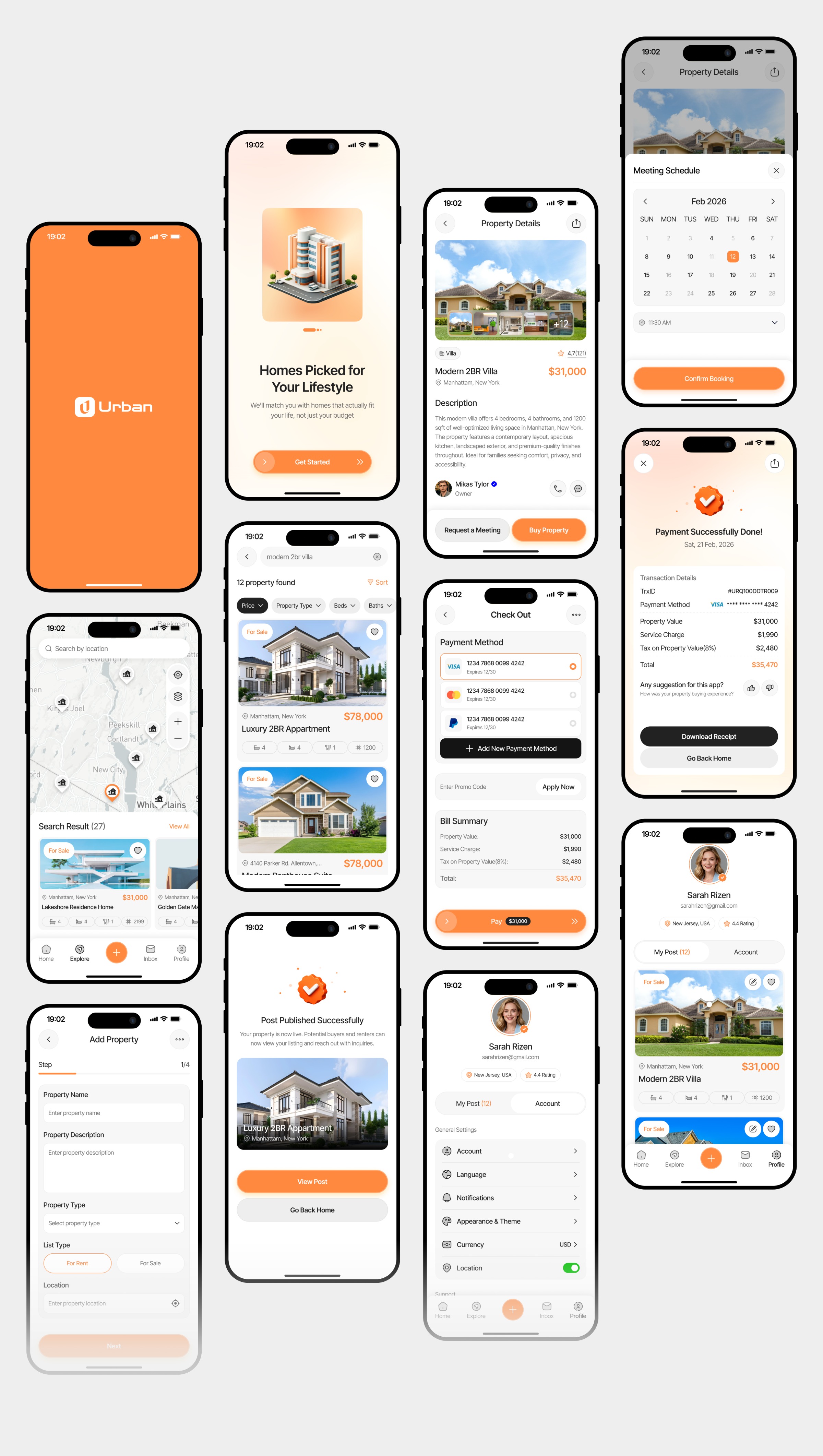 Urban - Real Estate App & UI/UX Case Study Image 0