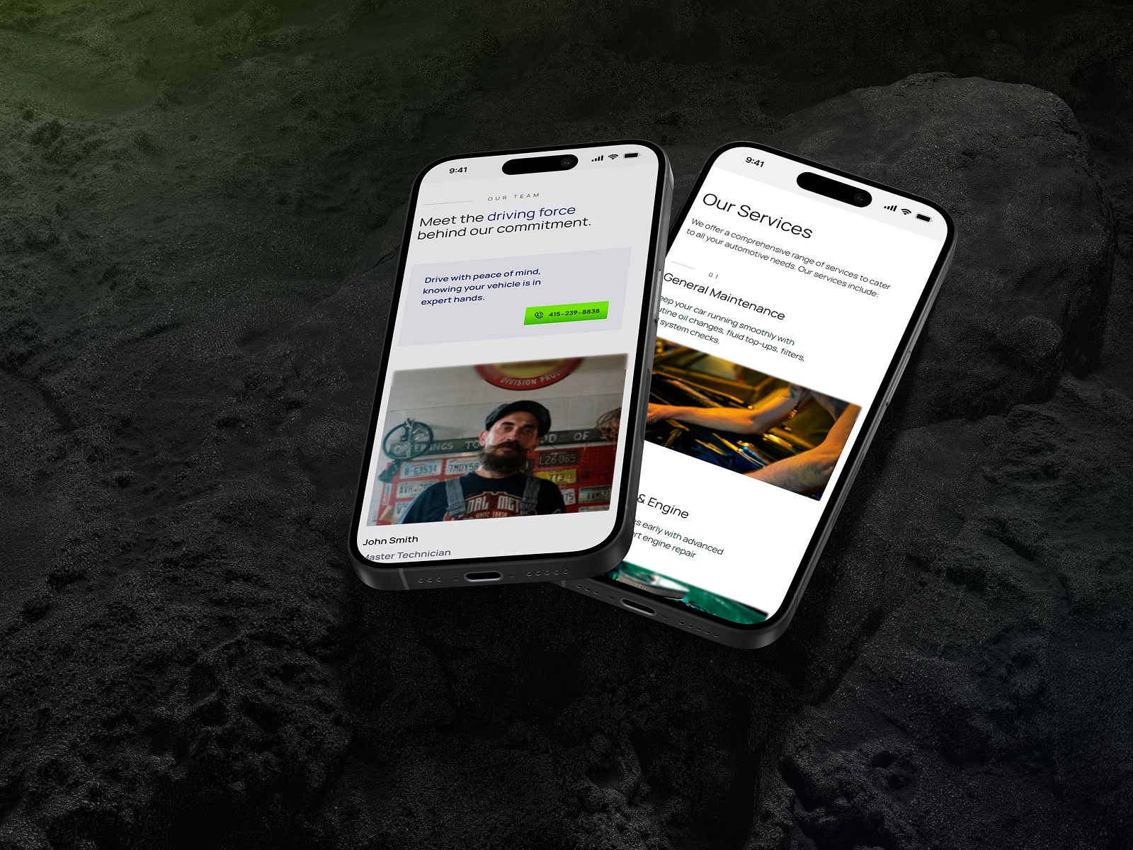 Otto: Auto Repair Shop Website Template Image 2
