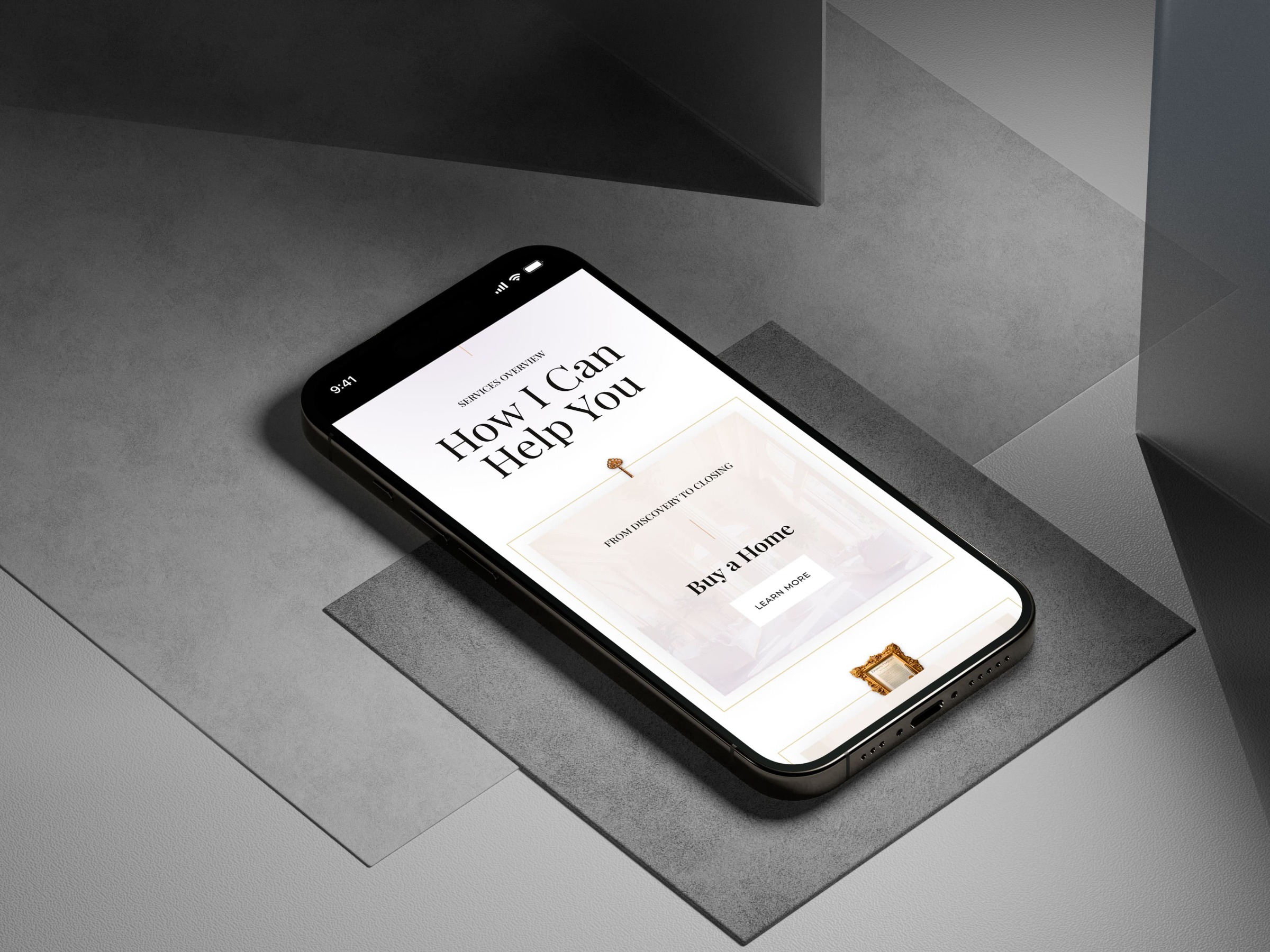 Giara - Luxury Real Estate Website Framer Template Image 1