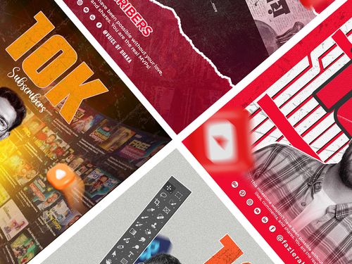 YouTube Poster Design | Eye-Catching Visuals design