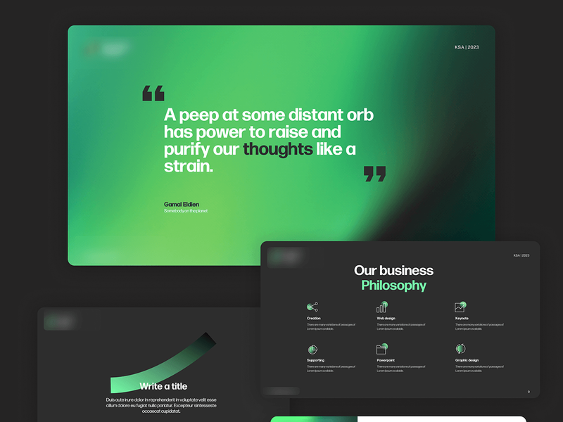 Agency PowerPoint Template | Presentation Temp