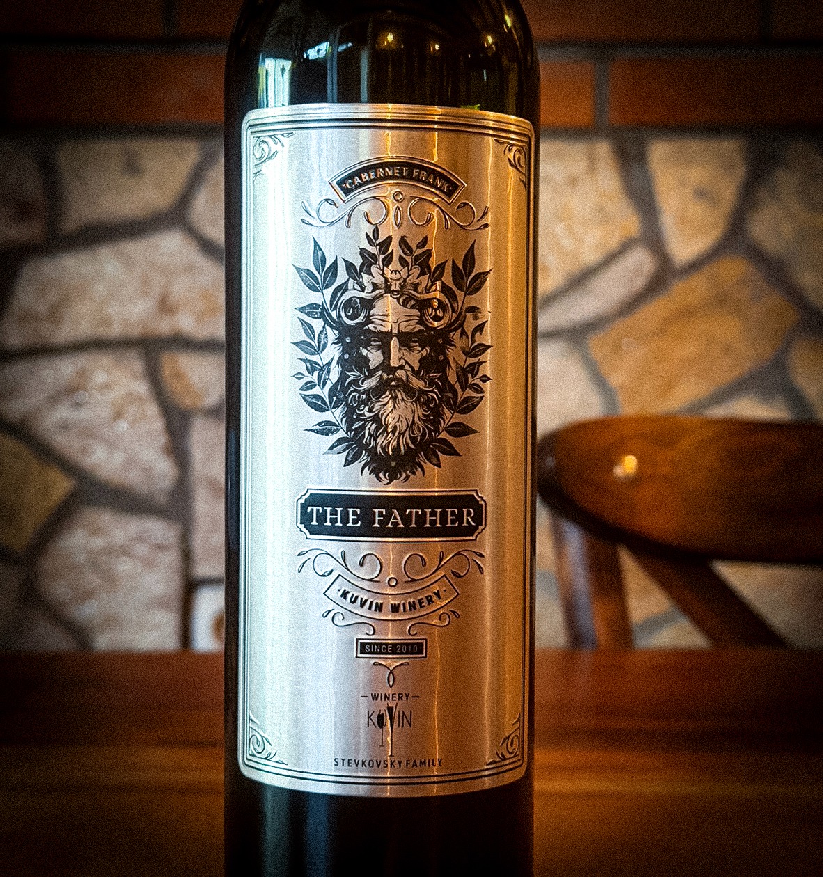 Project: "The Father" – Label Design for Cabernet Franc