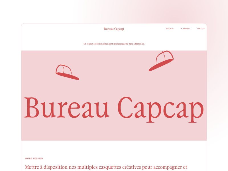 Bureau Capcap - Le studio créatif multicasquettes à Marseille