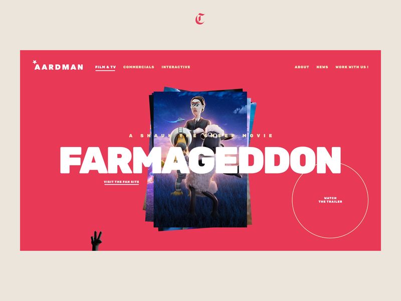 Aardman Animations ⏤ Website