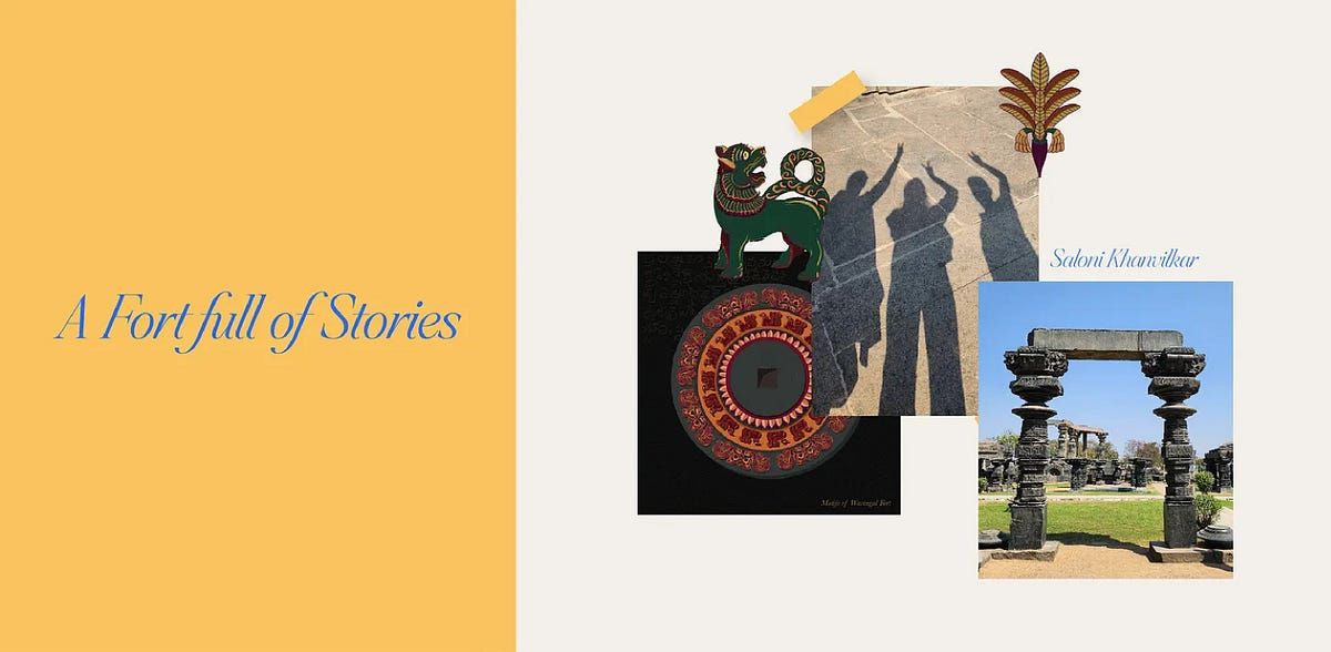 A Fort full of Stories. My Journal of Crafting Illustrations from Travel Memories