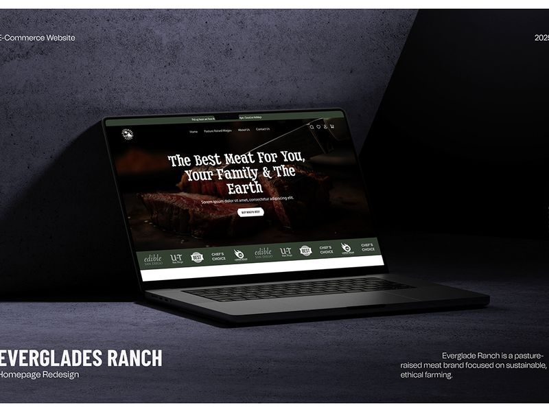 Everglades Ranch - E-commerce Website