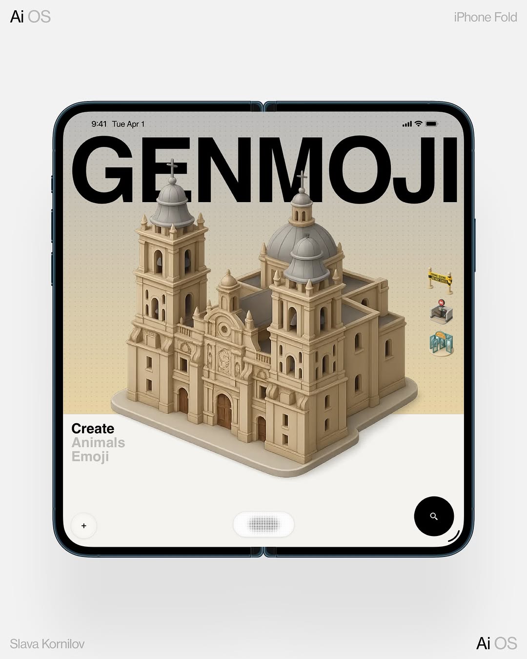 Genmoji for iPhone Fold (ultra) Image 5