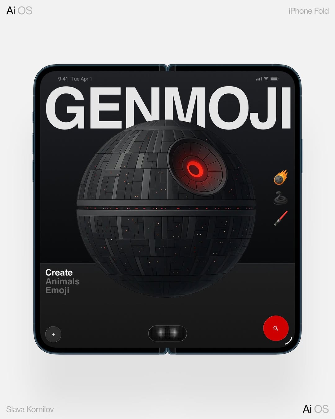 Genmoji for iPhone Fold (ultra) Image 6