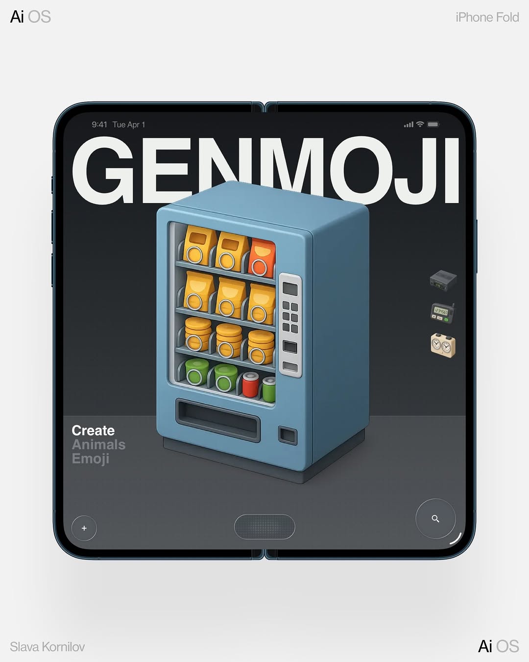 Genmoji for iPhone Fold (ultra) Image 7