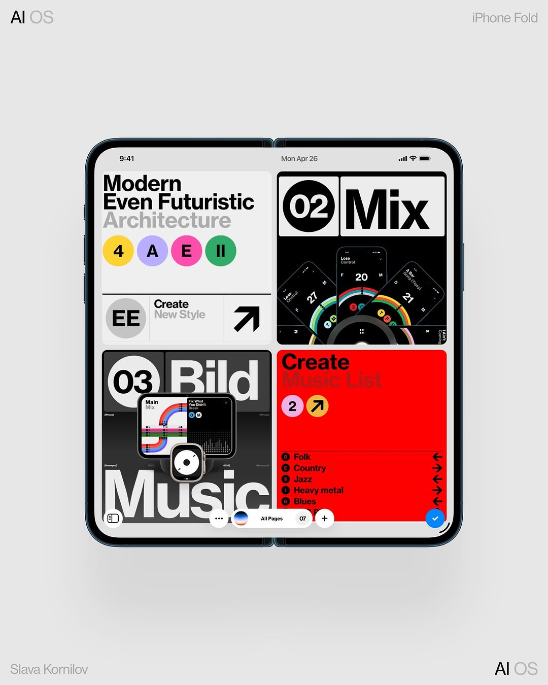 AI OS 2.0 iPhone Fold (Ultra) Image 4