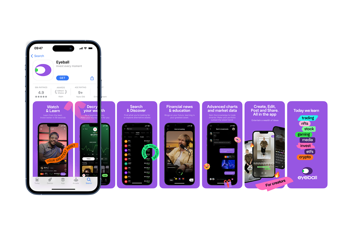 Eyeball. The New App for the Financial Community Image 10
