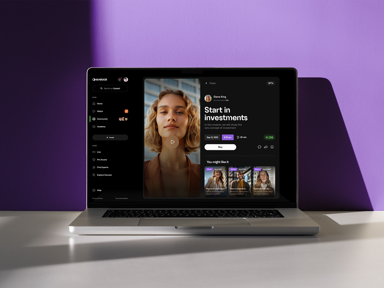 Eyeball. The New App for the Financial Community Image 33