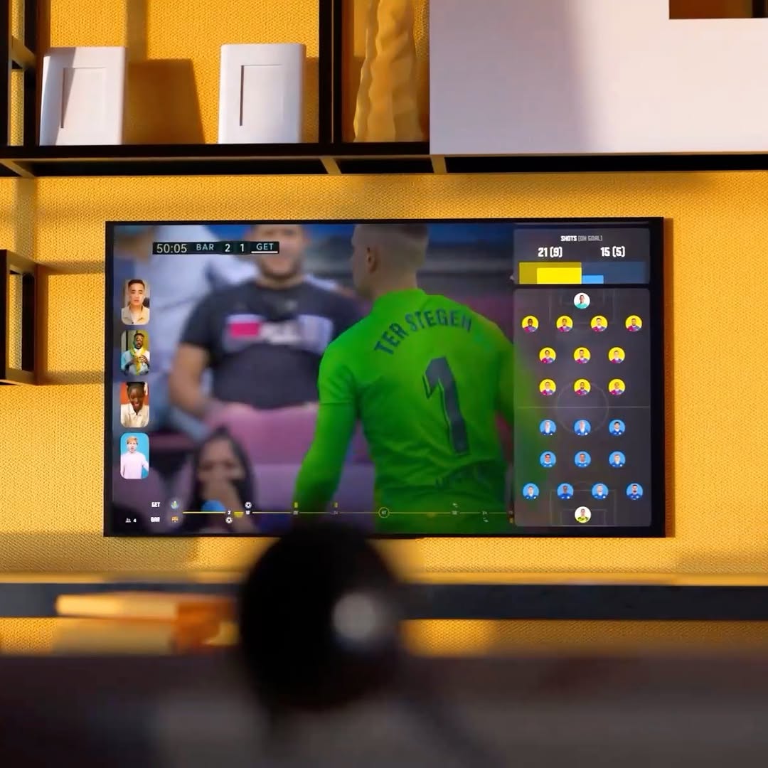 Watching football or sports with friends Image 4