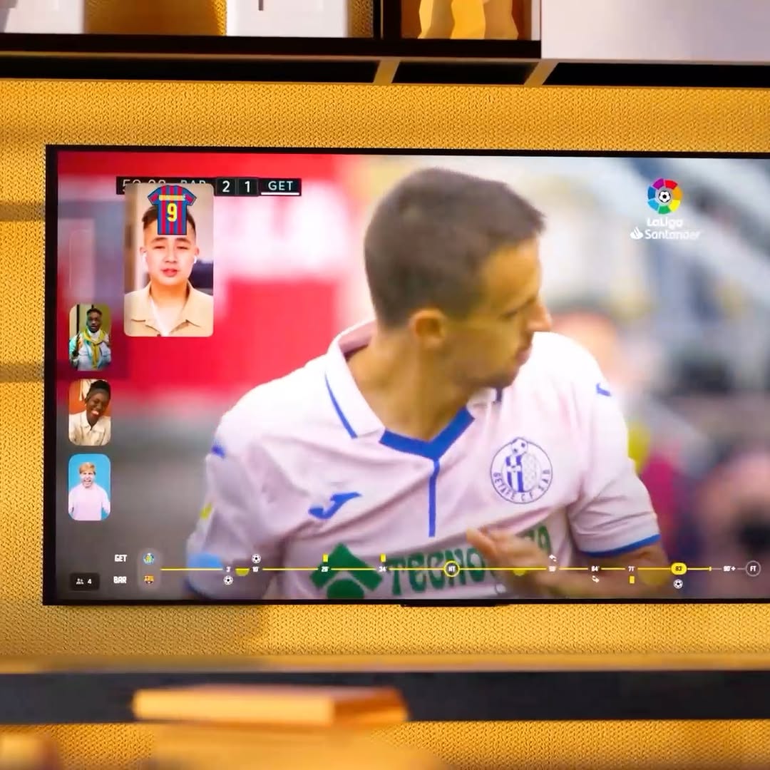 Watching football or sports with friends Image 6