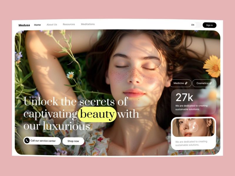 Beauty and Cosmetics Website