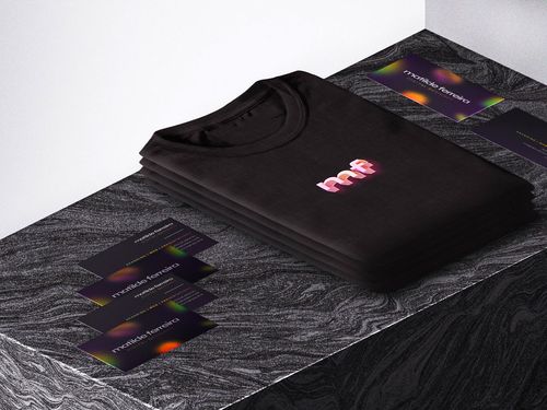 Business Card + T-shirt Mockup on Behance