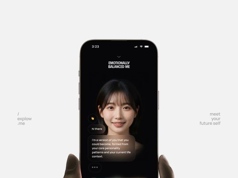 explow.me - Meet your future self, talk & learn from it
