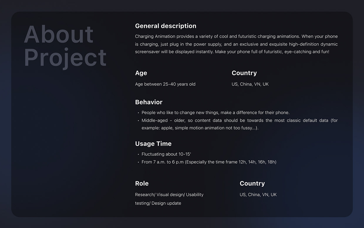 Charging Animation - UI UX Project Image 0