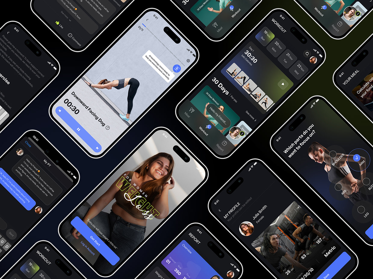 Weight Lose for Women I UI UX DESIGN Image 0