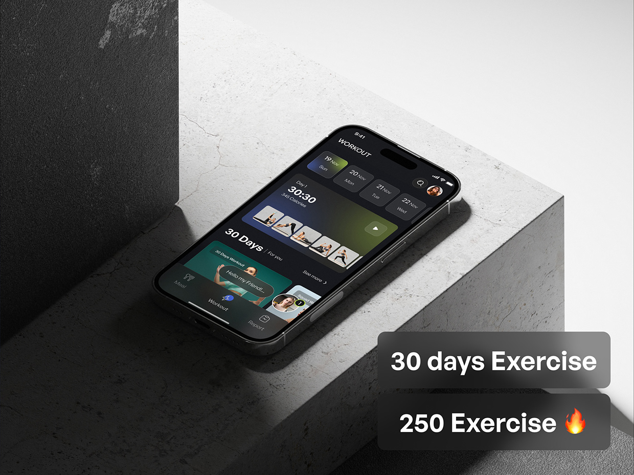 Weight Lose for Women I UI UX DESIGN Image 2